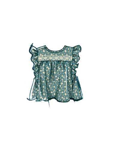 Patrón de blusa y falda - McCall's 8373