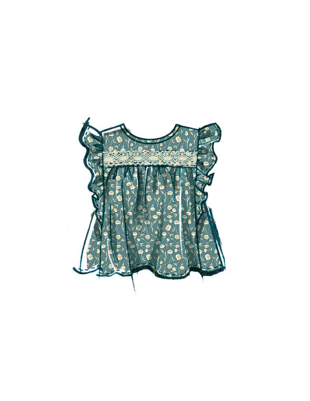 Patrón de blusa y falda - McCall's 8373