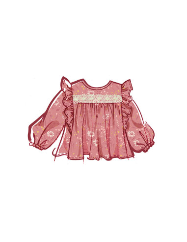 Patrón de blusa y falda - McCall's 8373