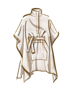Patrón de poncho - McCall's 8347 2