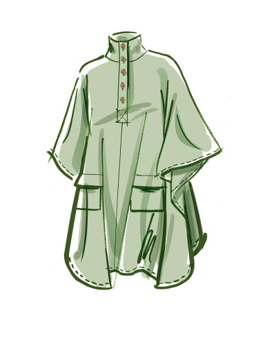 Patrón de poncho - McCall's 8347