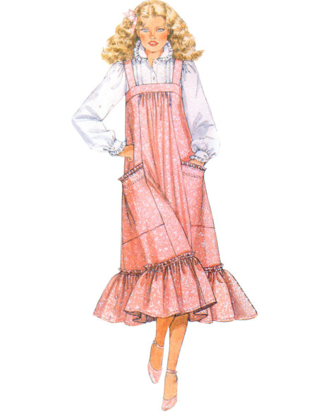 Patrón de vestido vintage - McCall's 8318