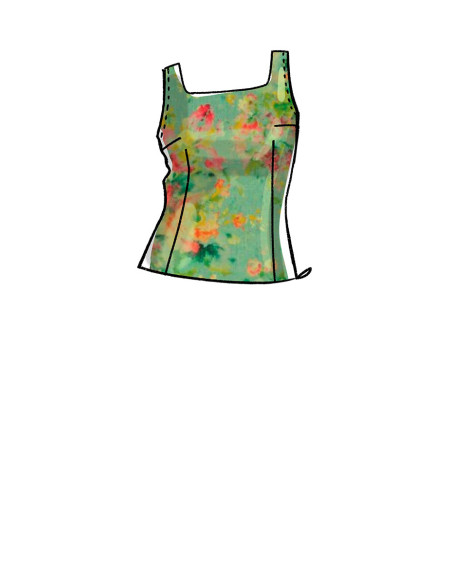 Patrón de blusas - McCall's 8287