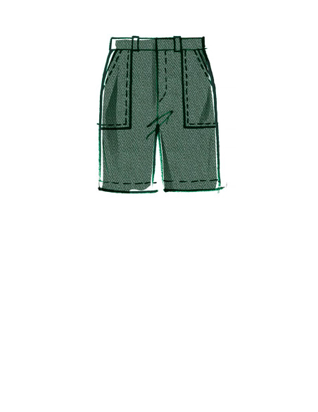 Patrón de shorts y pantalones - McCall's 8264
