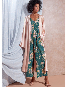 Patrón de pelele, mono y vestido - McCall's 8261