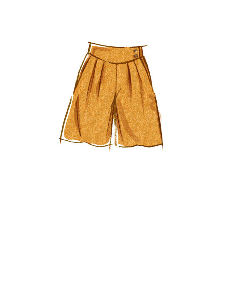 Patrón de falda, short y pantalón - McCall's 8260