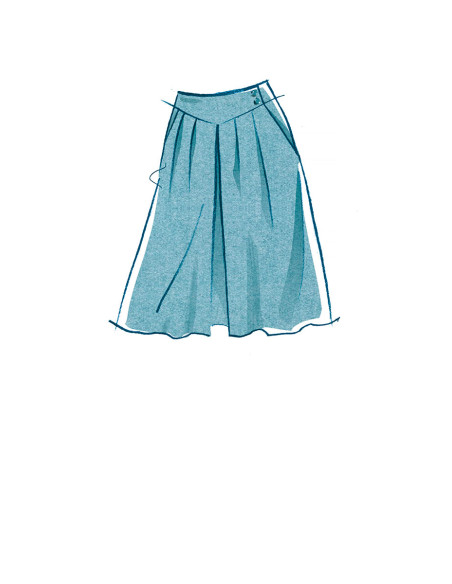 Patrón de falda, short y pantalón - McCall's 8260