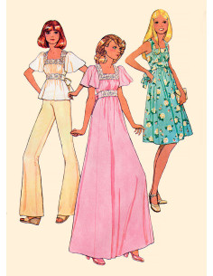 Patrón de vestidos y blusa - McCall's 8258 2