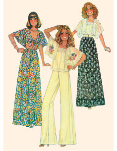 Patrón de blusas, falda y pantalón - McCall's 8257 2