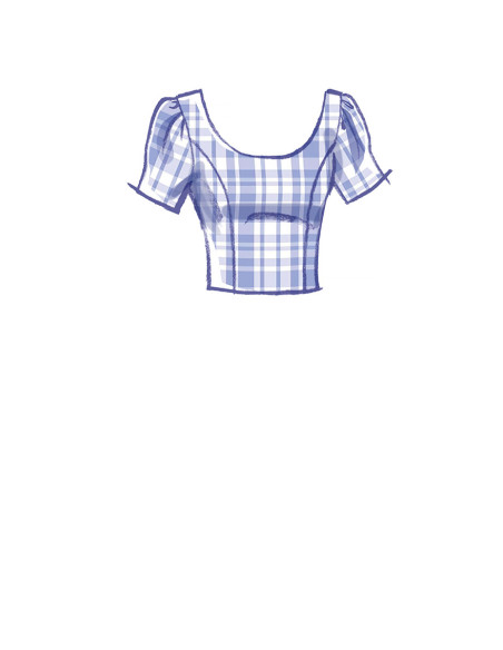 Patrón de blusas - McCall's 8255