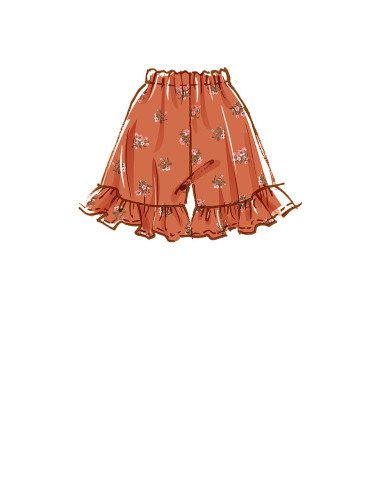 Patrón de pantalones cortos - McCall's 8221