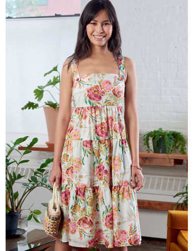 Patrón de vestidos - McCall's 8193