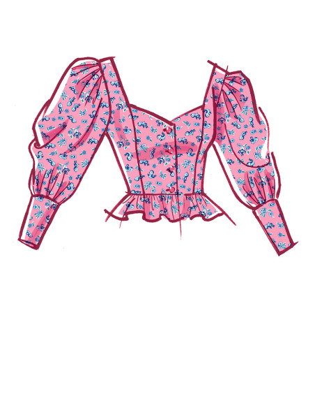 Patrón de blusas - McCall's 8181