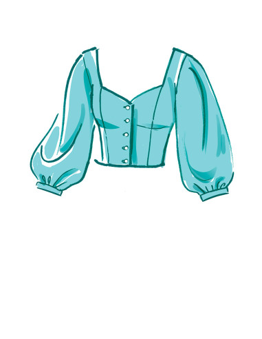 Patrón de blusas - McCall's 8181