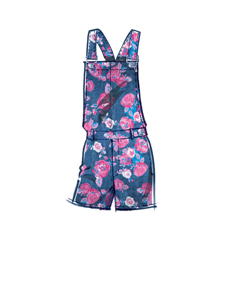 Patron de jeans et salopettes - McCall's 8162
