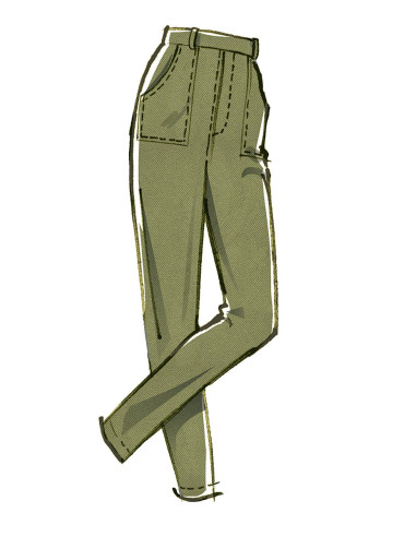 Patron de jeans et salopettes - McCall's 8162