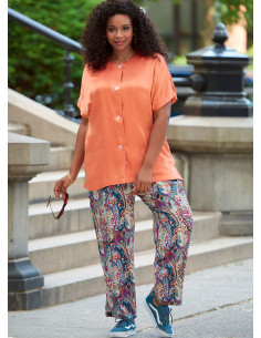 Patrón de camisa, blusa, falda y pantalón - McCall's 8159