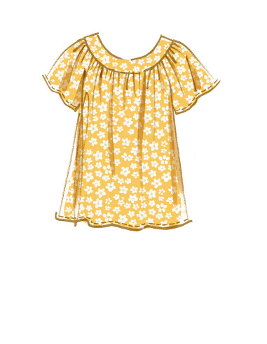 Patrón de blusas, vestidos, shorts y pantalones - McCall's 8158