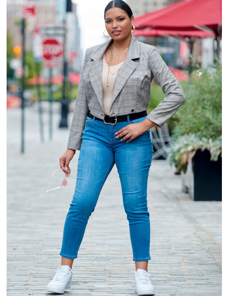 Patrón de chaqueta y chaleco - McCall's 8155