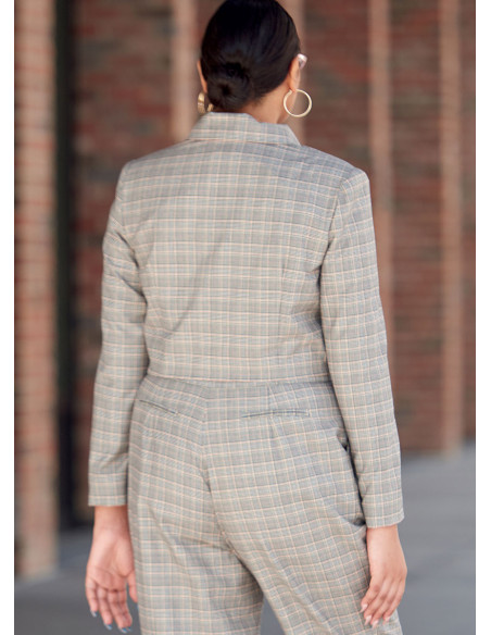 Patrón de chaqueta y chaleco - McCall's 8155