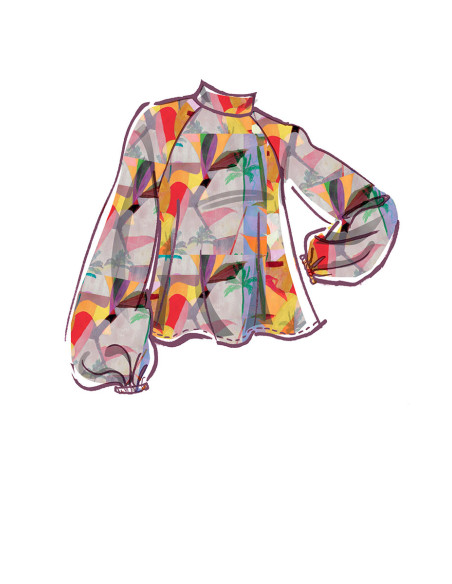 Patrón de blusas - McCall's 8147