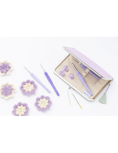 Juego de ganchillos Tulip Etimo Murasaki