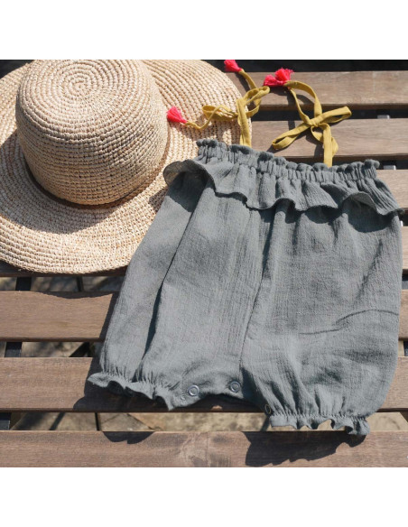 Patrón de pelele Volantis - Ikatee