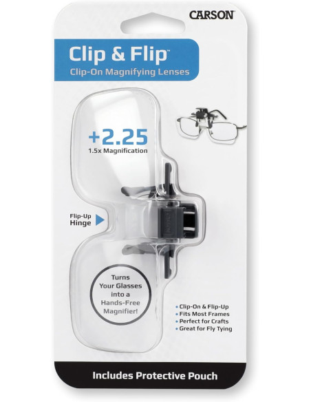 Gafas de clip con aumento X1.5 Carson Optical