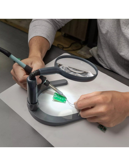 Lámpara lupa de escritorio ultra luminosa Carson Optical
