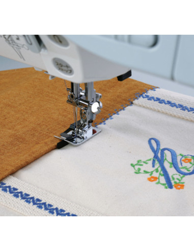 Pie de acolchado, costura Janome