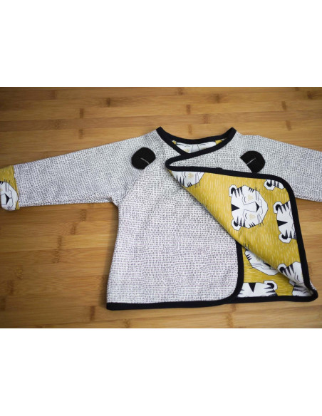 Patrón de chaleco Gran Osa - Ikatee