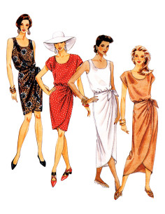 Patrón de vestido vintage - McCall's 8501