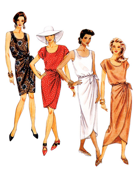 Patrón de vestido vintage - McCall's 8501