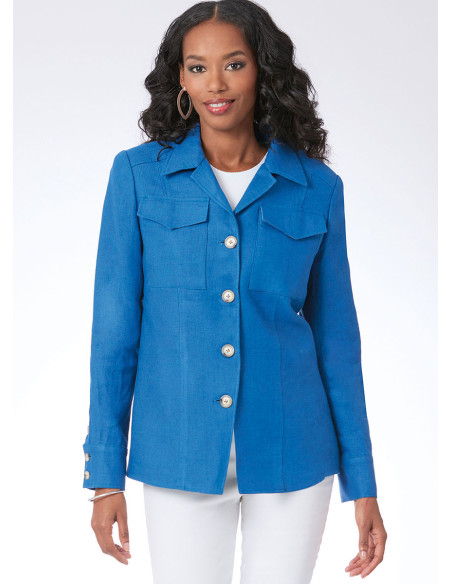 Patrón de chaqueta camisa - McCall's 8504