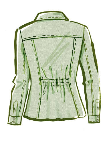 Patrón de chaqueta camisa - McCall's 8504