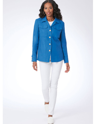 Patrón de chaqueta camisa - McCall's 8504