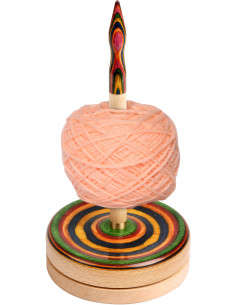 Soporte de ovillo de lana de madera KnitPro Signature