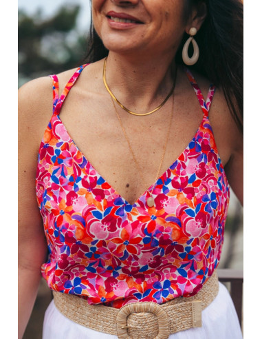 Tejido popelina de viscosa Bloom - My Dress Made