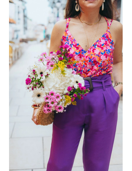 Tejido popelina de viscosa Bloom - My Dress Made