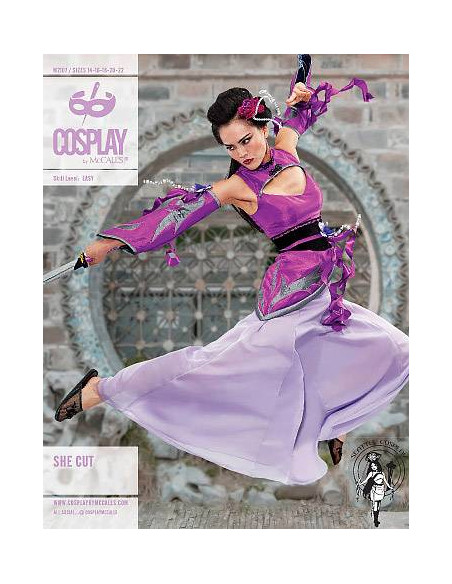 Patrón de cosplay She Cut - McCall's 2107