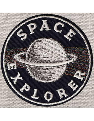 Écusson thermocollant space explorer