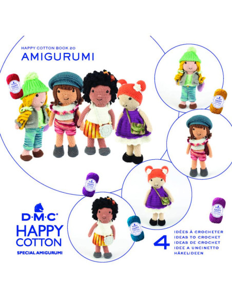Folleto DMC happy cotton especial amigurumi - 20