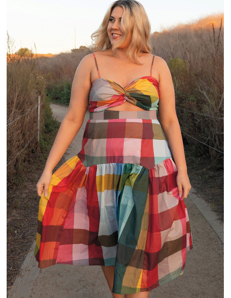 Patrón de blusa y falda - Know Me 2073