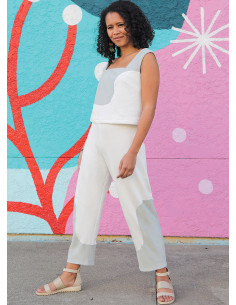 Patrón de blusa y pantalón - Know Me 2033