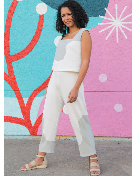 Patrón de blusa y pantalón - Know Me 2033