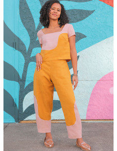 Patrón de blusa y pantalón - Know Me 2033 2