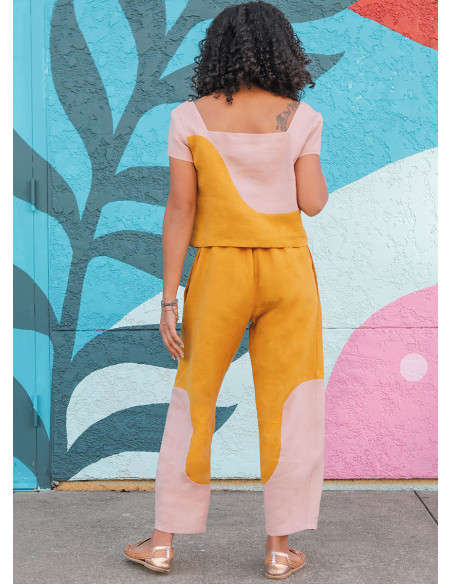 Patrón de blusa y pantalón - Know Me 2033