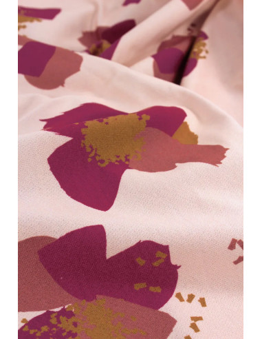 Tejido sudadera Anémona Nude - Églantine & Zoé