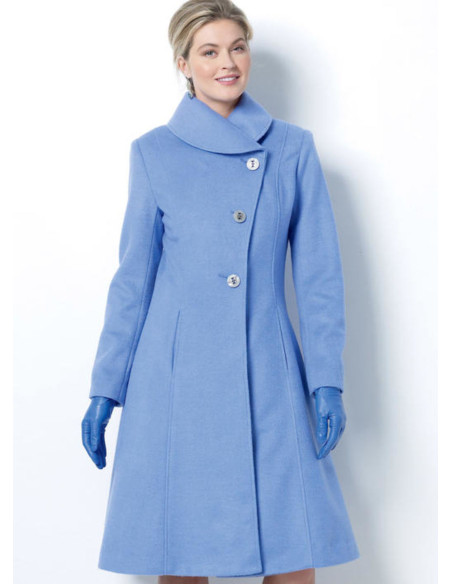 Patrón de chaqueta y abrigo - Butterick 6497