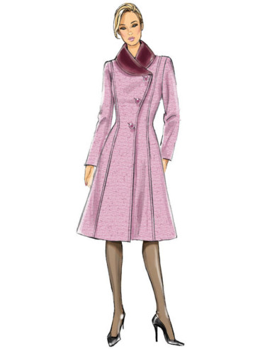 Patrón de chaqueta y abrigo - Butterick 6497
